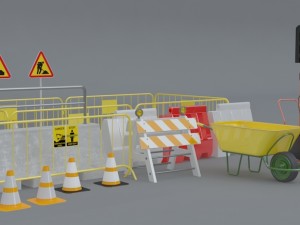 street work pack 3Dモデル