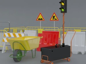 pakiet do pracy ulicznej Model 3D