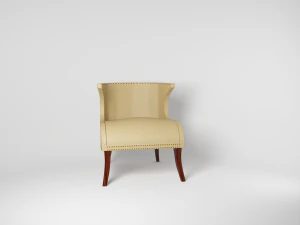 肘掛け椅子の浮気者 3Dモデル