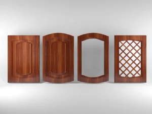 K&uuml;chent&uuml;ren 3D Modell