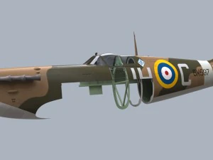 Spitfire mkvb 3D Model