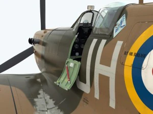 Spitfire mkvb 3D Model