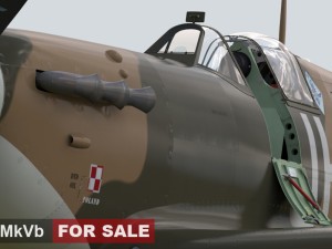 spitfire mkvb 3D Model