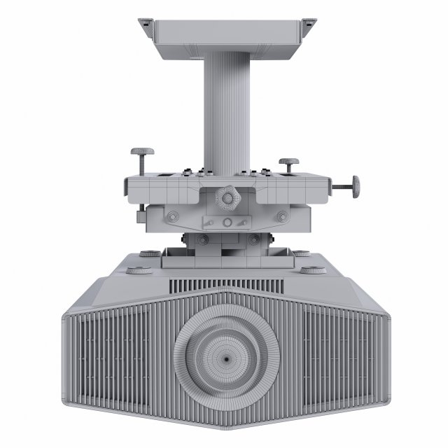 Download VPL-XW7000ES 4K SXRD Laser projector - Sony Pro 3D Model
