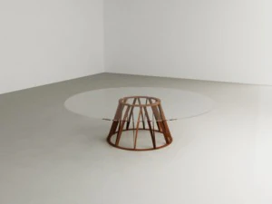 glass top dining table 3D Model