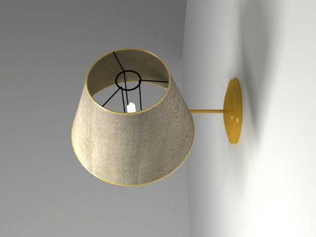 wall lamp Modello 3D .c4d .max .obj .3ds .fbx .stl .blend 