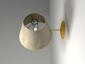 ウォールランプ 3Dモデル