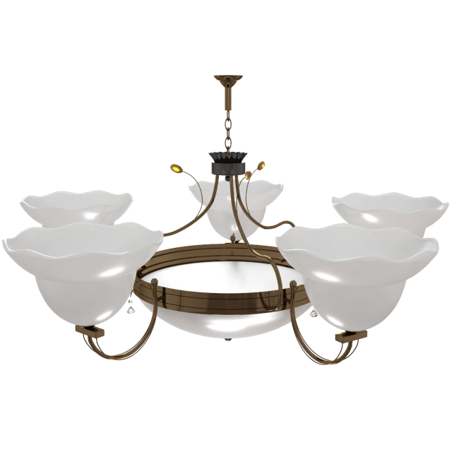 chandelier Modèle 3D .c4d .max .obj .3ds .fbx .stl .blend 