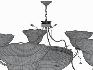 chandelier Modèle 3D