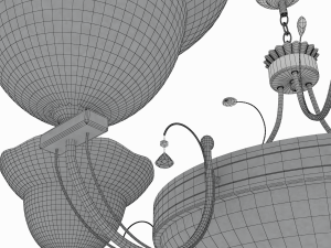 chandelier Modèle 3D