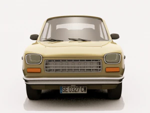 fiat 127 3D Model