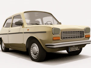 fiat 127 3D Model