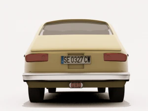 fiat 127 3D Model