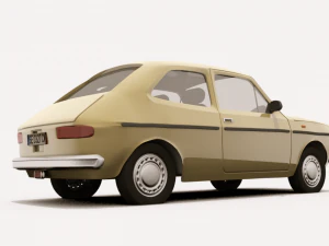 fiat 127 3D Model