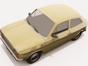fiat 127 3D Model