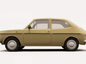 fiat 127 3D Model