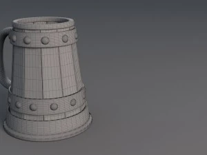 jar beer 3D Model