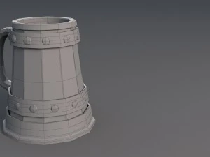 jar beer 3D Model