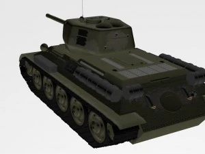 soviet tank t-34-85 3D Model