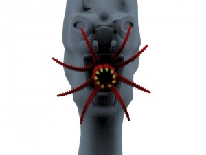allien ufo monstr Model 3D