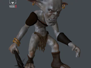 ladr&atilde;o goblin Modelo 3D
