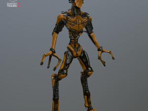 worker robot Modèle 3D