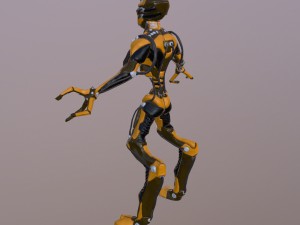 worker robot 3D Model