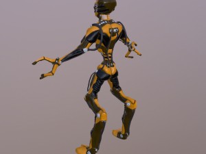 worker robot 3D Model