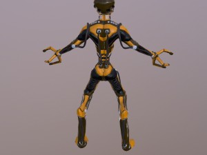 worker robot 3D Model