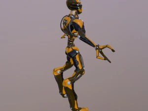 worker robot 3D Model