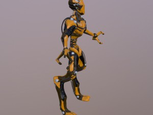 worker robot 3D Model