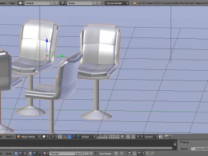 chair modern design 3D Model