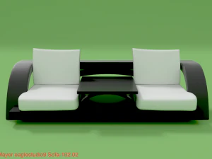 design sofa 102 3D Model