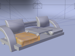 design sofa 102 Modelo 3D