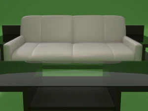 modern sofa cubusus 3D Model