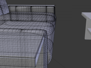 modern sofa cubusus Model 3D