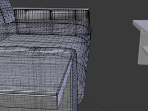 modern sofa cubusus 3D Model