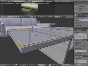 modern sofa cubusus Model 3D