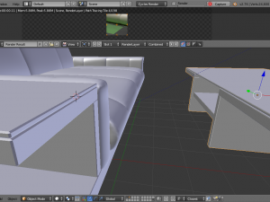 modern sofa cubusus Model 3D
