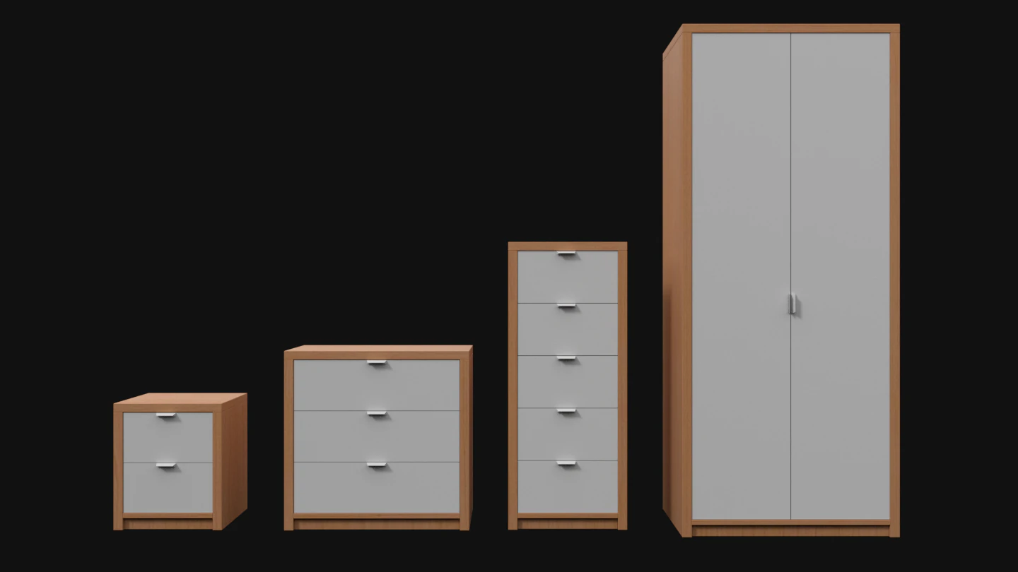 furniture for badroom livingroom architekture 3D Model .c4d .max .obj .3ds .fbx .stl .blend 
