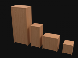 furniture for badroom livingroom architekture 3D 모델