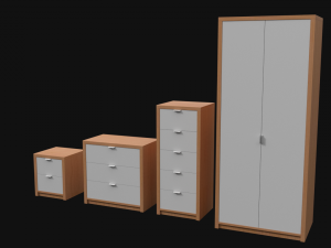 furniture for badroom livingroom architekture 3D 모델