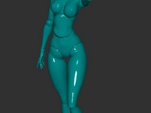 bjd girl -jointed doll gerda 3D Print Model