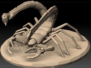 scorpion 3Dモデル