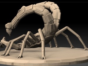 scorpion 3Dモデル