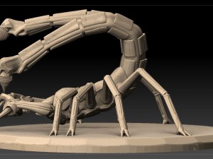 scorpion 3Dモデル