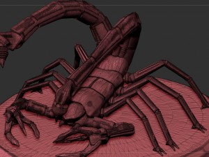 scorpion 3Dモデル