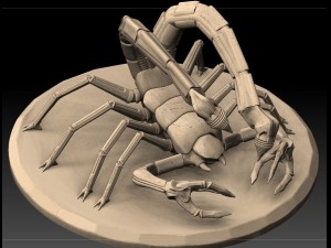 scorpion 3Dモデル