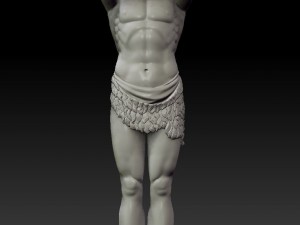 Atlant of the hermitage 3D Модель