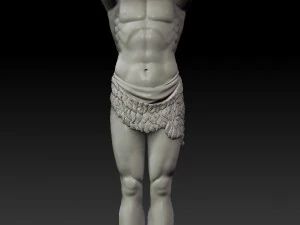 Atlant of the hermitage 3D Model